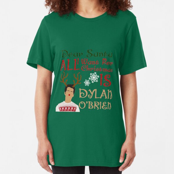 Christmas Stiles Slim Fit T-Shirt