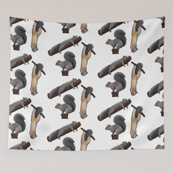 Item preview, Scrappy Squirrels designed and sold by troyanthonyart.