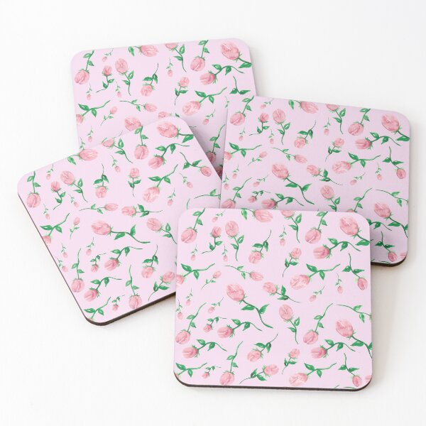 Item preview, Watercolor rose buds romantic pattern  designed and sold by KatieDiamondArt.