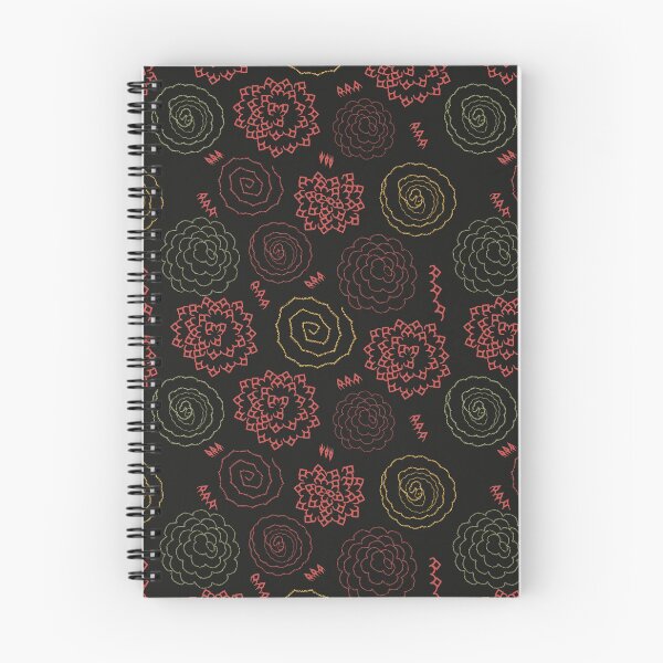 Item preview, Colorful floral flower line pattern designed and sold by Illutino.