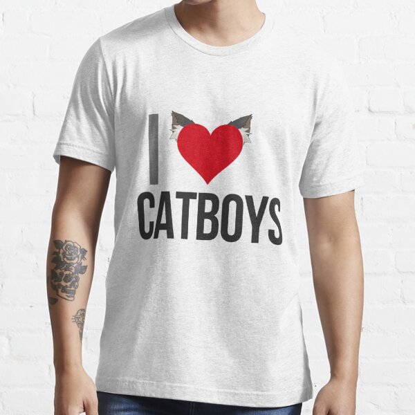 I Heart Catboys T Shirt By Tegankain Redbubble