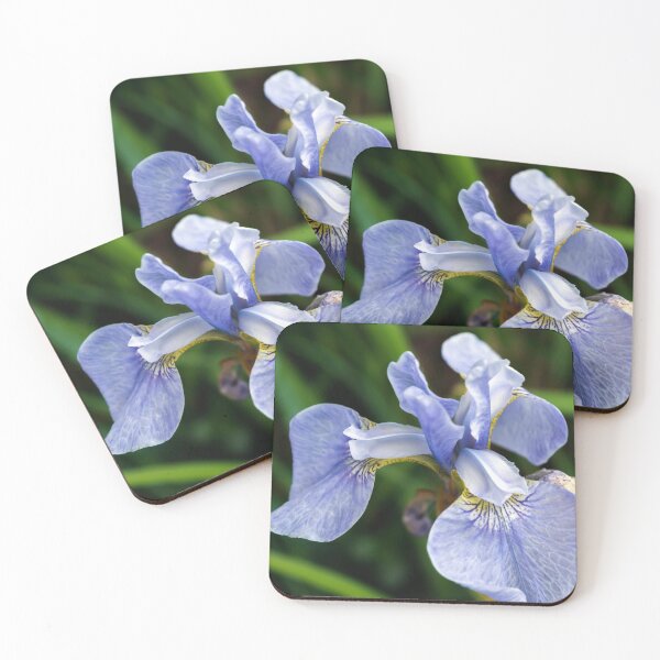 Item preview, Blue Iris flower head designed and sold by lena-maximova.