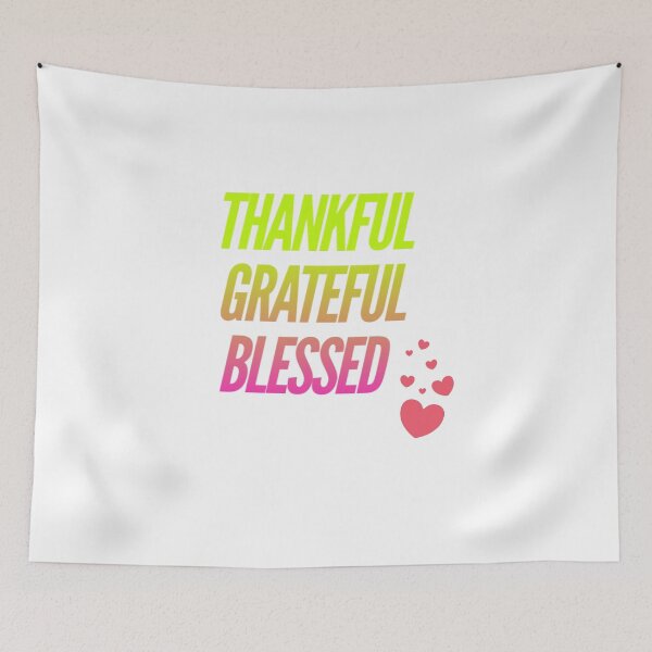 Item preview, Thankful grateful blessed designed and sold by WildCreation.