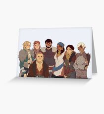 Dragon Age II Greeting Card
