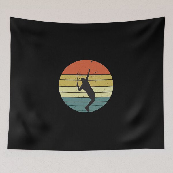 Item preview, tennis Retro Distressed Style designed and sold by BAISSANE.