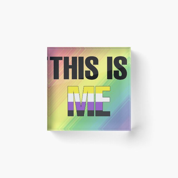 Item preview, This Is Me (Non-Binary version) designed and sold by jadiekinseth.