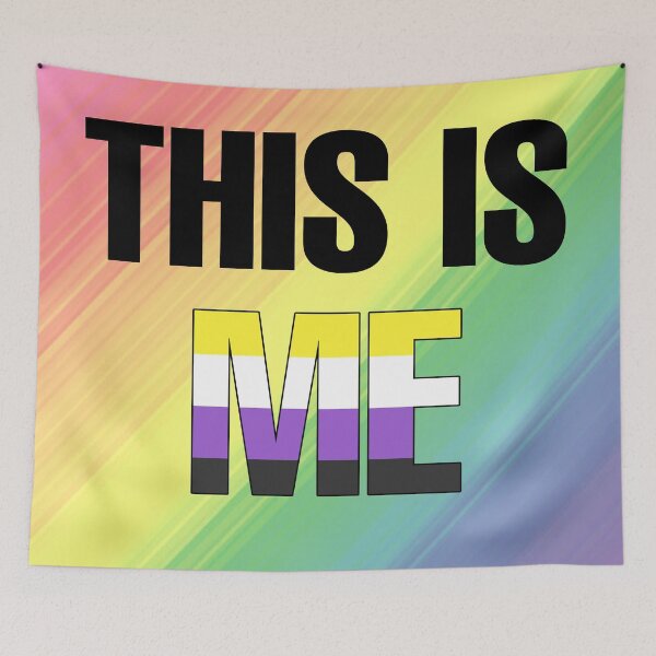 Item preview, This Is Me (Non-Binary version) designed and sold by jadiekinseth.
