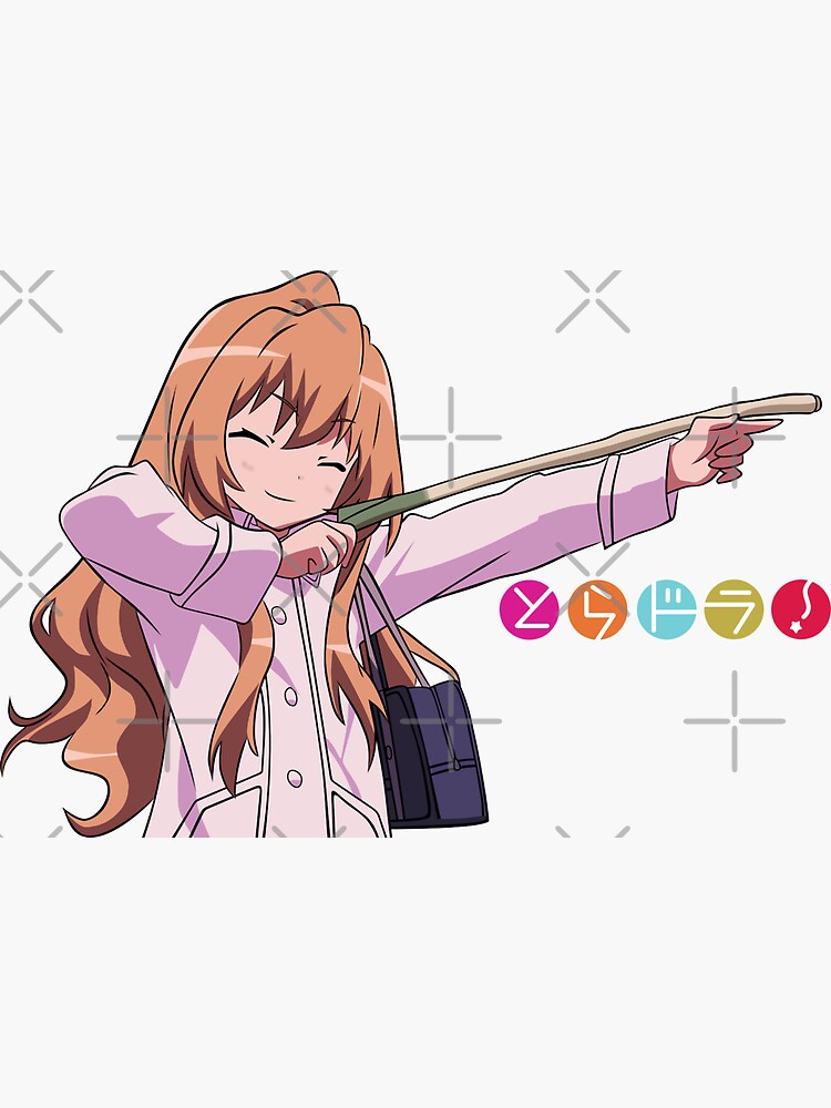 Japanese Anime Toradora Taiga Aisaka Sticker Laptop 