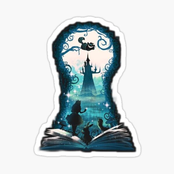 Alice In Wonderland Stickers | Redbubble
