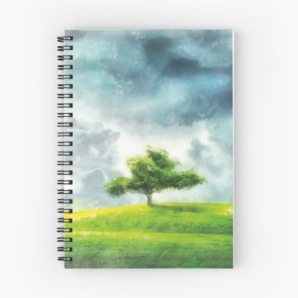 Item preview, Tree and the meadow designed and sold by Ghazal-art.