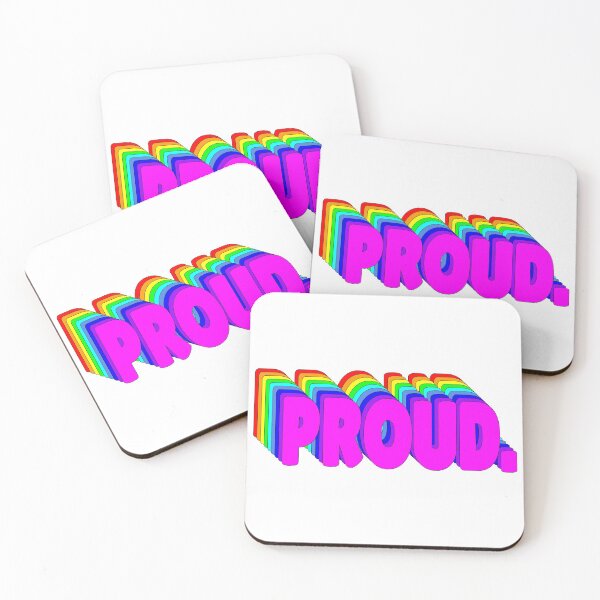 Item preview, Gay Pride Month "Proud" designed and sold by ashleymanheim.