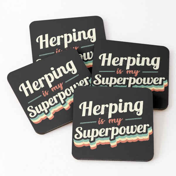 Item preview, Herping is my Superpower  designed and sold by Custom365.