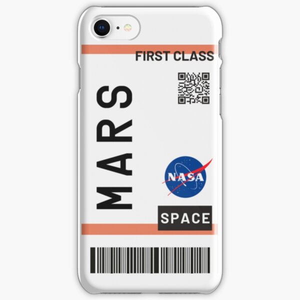 Best Seller - Mars plane ticket nasa iPhone Snap Case