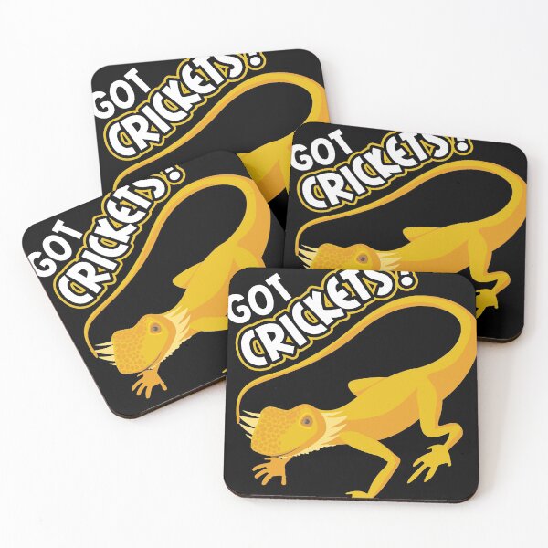 Item preview, Got Crickets Bearded Dragon Gift Design Concept  graphic designed and sold by Lisbob.