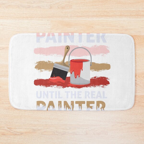 Item preview, Fun Painter Joke Design Until The Real Painter Gift graphic designed and sold by Lisbob.
