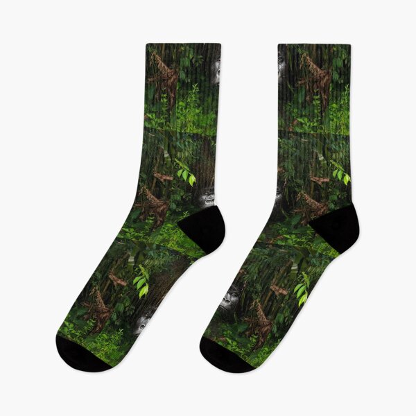 Item preview, gorilla in the jungle  designed and sold by johnnyssandart.