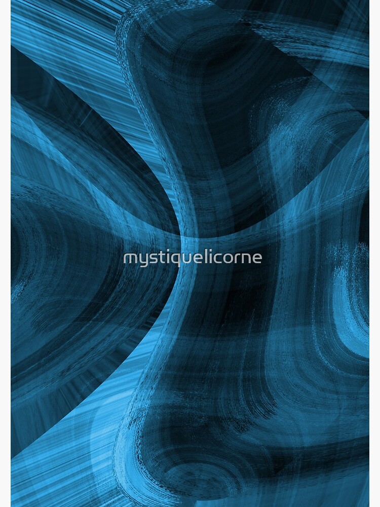 Bluish Black Hole by mystiquelicorne