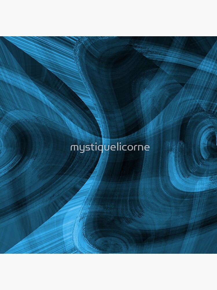 Bluish Black Hole by mystiquelicorne