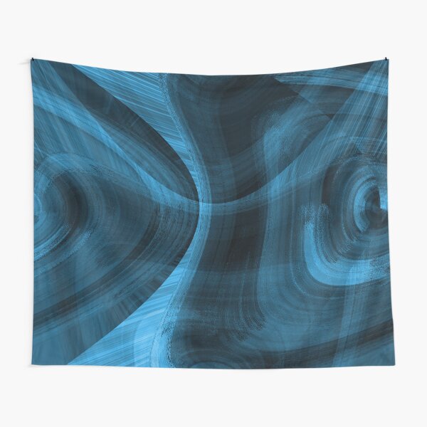 Bluish Black Hole Tapestry