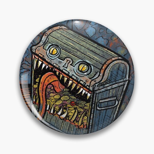 Item preview, Mimic treasure chest designed and sold by Gammaraybots.