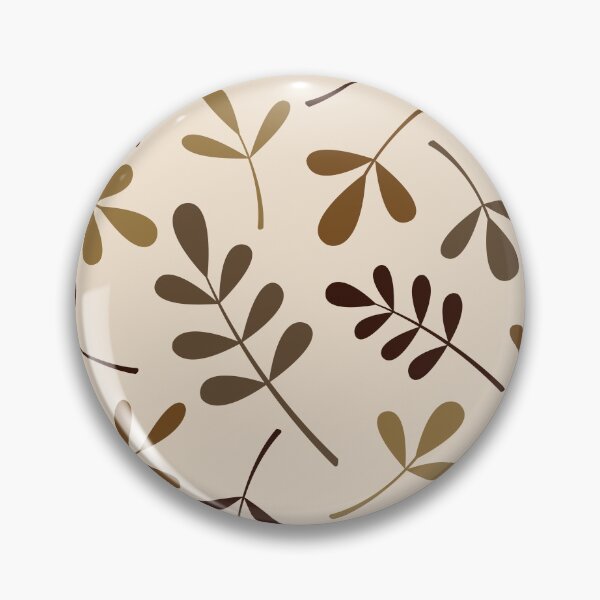 Item preview, Assorted Leaf Silhouettes Gold Browns Cream designed and sold by NataliePaskell.