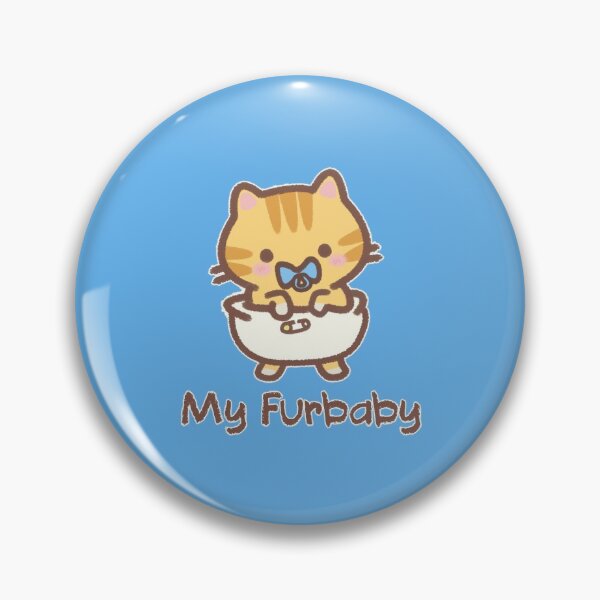 Artikelvorschau, Furbaby in Windeln - Ginger Tabby Boy entworfen und verkauft von LilFurKids.