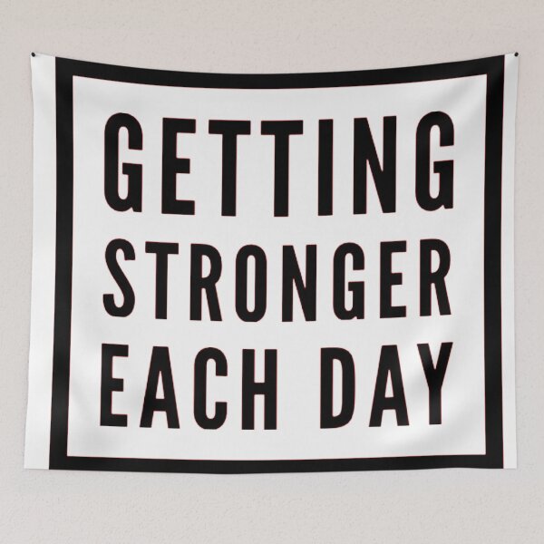 Item preview, Getting Stronger each Day designed and sold by HeavyAthleticsS.