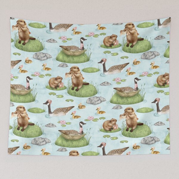 Item preview, Fresh Morning on a Whimsical Canadian Lake  designed and sold by Perrin Le Feuvre.