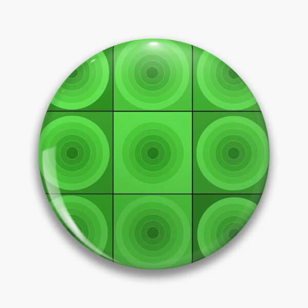 Item preview, Green Concentric Circles designed and sold by VazMasDesign.