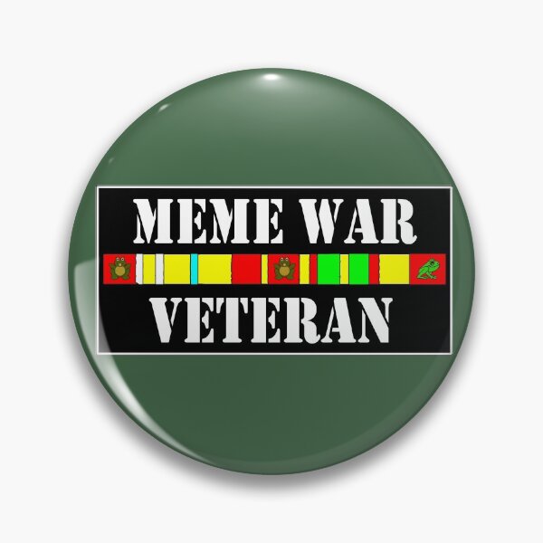 Item preview, MEME WAR VETERAN designed and sold by sociographix.
