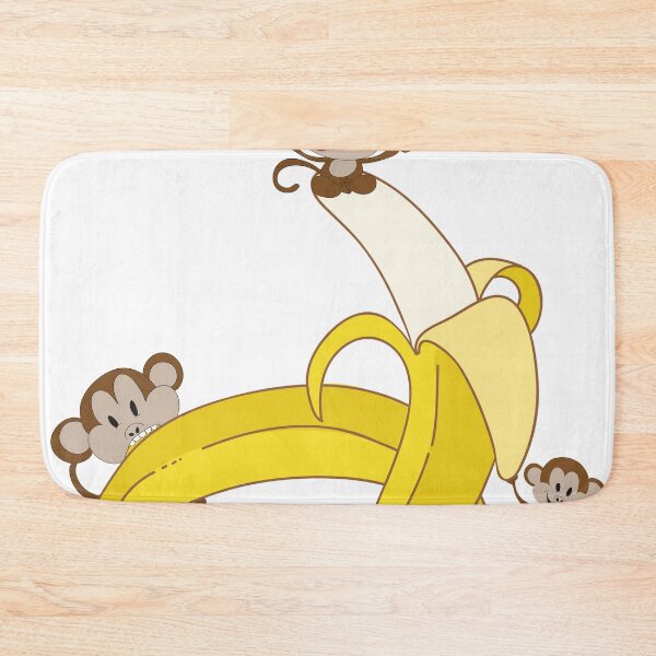 Item preview, Monkeys eating banana designed and sold by MaLe87creative.