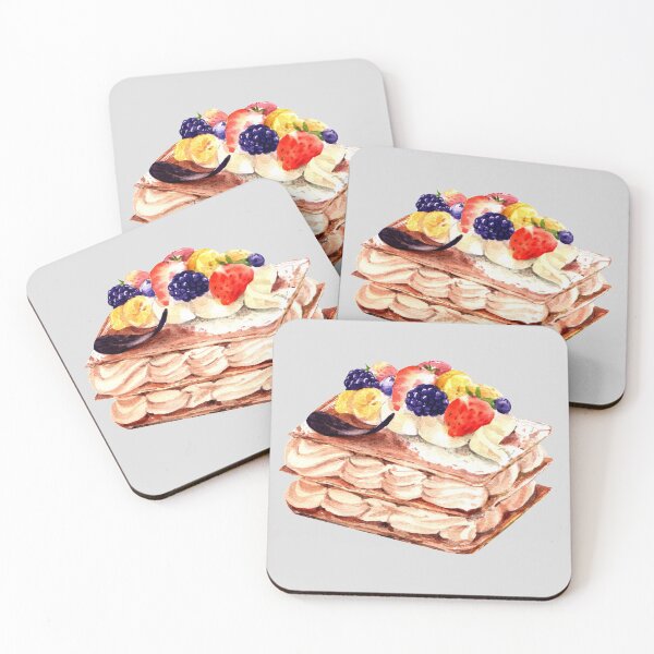 Item preview, Mixed Fruits Mille Feuille Pastry designed and sold by Alicia Chee.