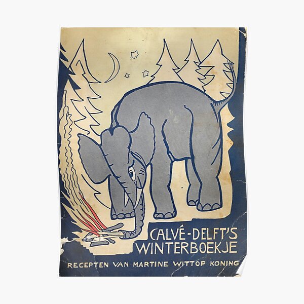 Calvé-Delft's Winterboekje - The Glow Pt. 2 - The Microphones / Mount Eerie Poster