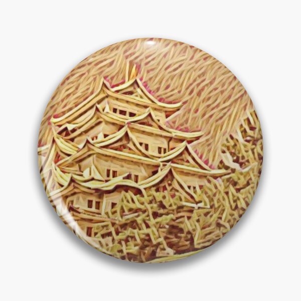 Item preview, Japan Nagoya Castle Artistic Illustration Matches Style designed and sold by D4li98.