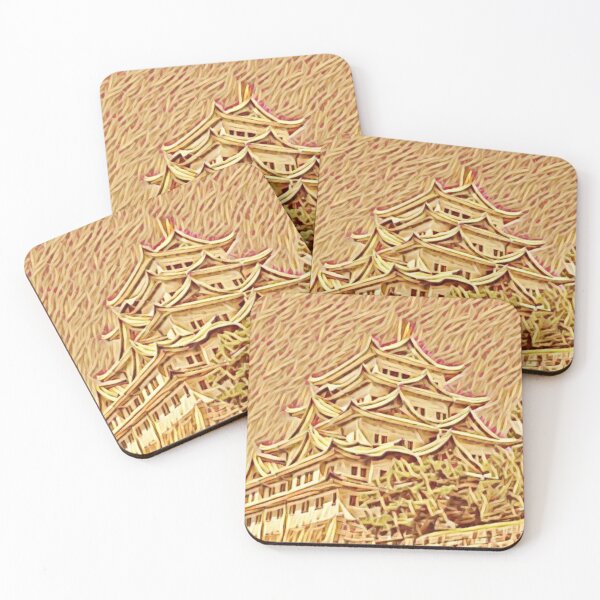 Item preview, Japan Nagoya Castle Artistic Illustration Matches Style designed and sold by D4li98.