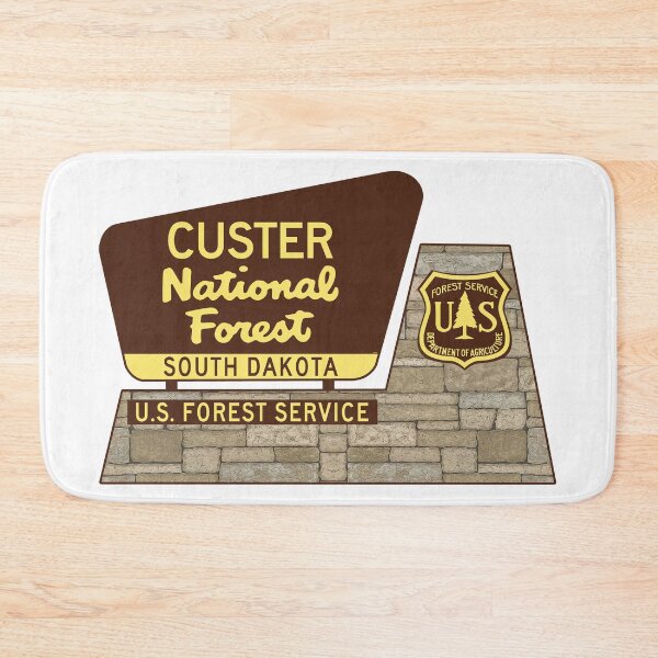 Item preview, Custer National Forest South Dakota Sign designed and sold by DESTINATIONS DECAL.