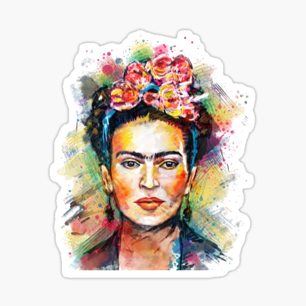 Item preview, Colorful Frida designed and sold by AlisonFlor.
