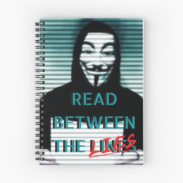 Item preview, Anonymous - Read Between The Lines/LIES designed and sold by MattWyne.