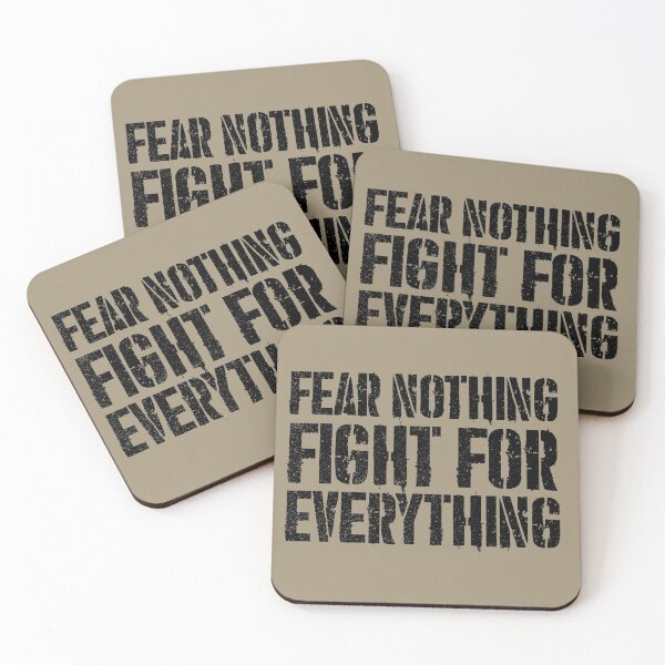 Item preview, Fear Nothing (Dark Version) designed and sold by BlackHoleMedia.
