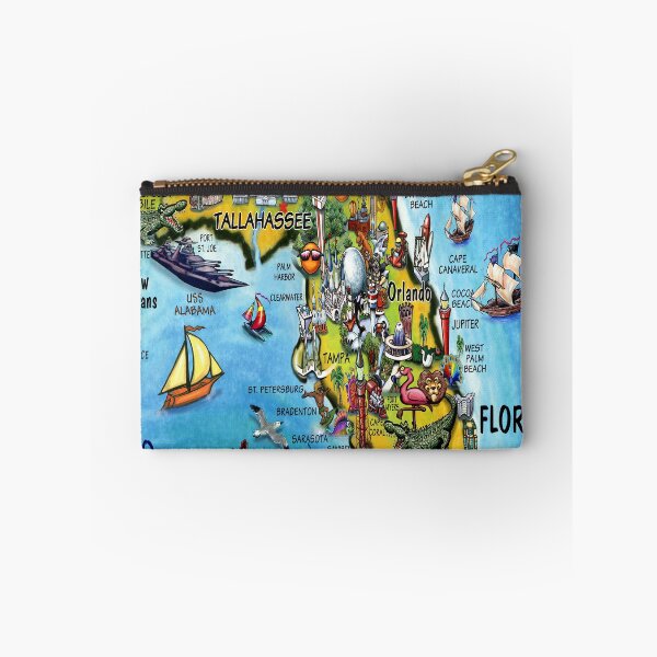 Item preview, Florida Fun Map designed and sold by Kevin Middleton.