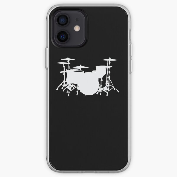 Drumset Drums Drummer Percusion Drumkit Musician iPhone Soft Case