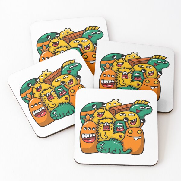 Item preview, Monster character doodle designed and sold by Dzulhan.