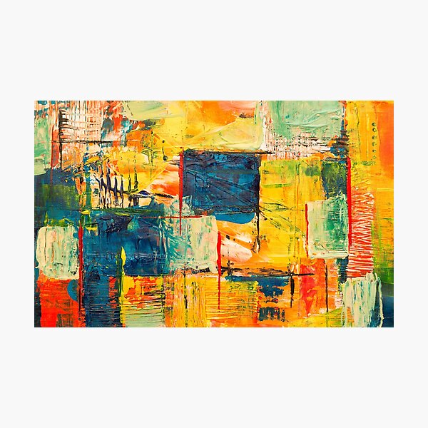 Item preview, Multicolor Abstract Painting designed and sold by presenthome.