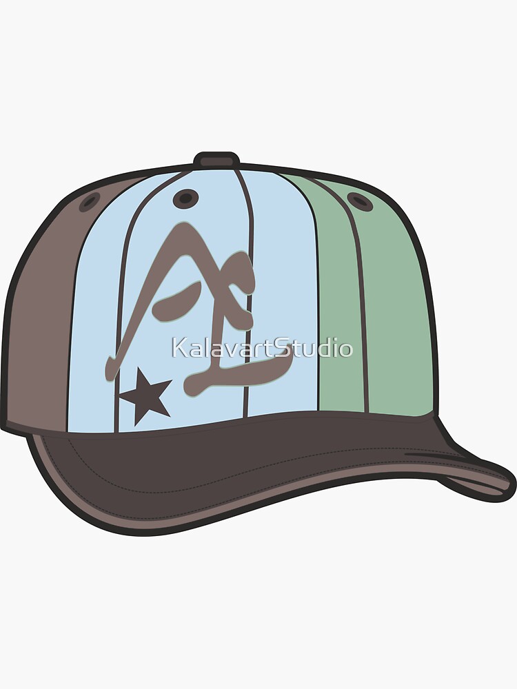 "Baseball Cap" Sticker by KalavartStudio Redbubble
