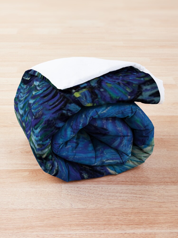 Alternate view of Vincent Van Gogh - Starry Night Comforter