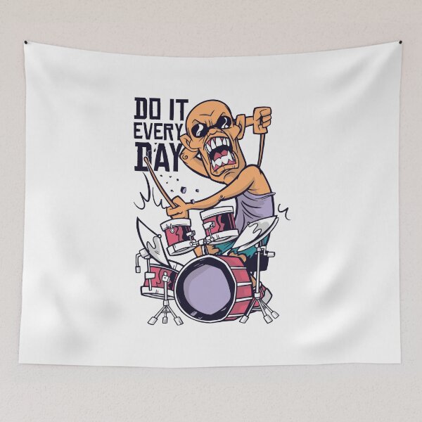 Item preview, Punk drummer designed and sold by DerSenat.