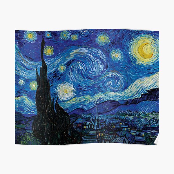 Vincent Van Gogh - Starry Night Poster
