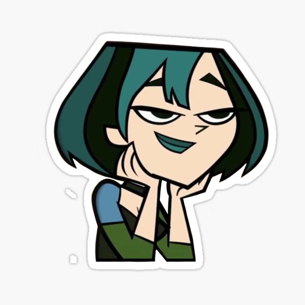 total drama island - Total Drama Island Courtney Zoey Gwen J - Sticker