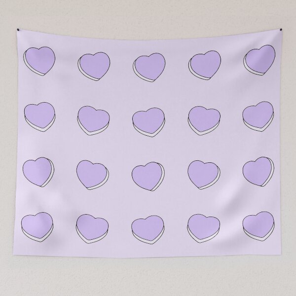 Item preview, Purple hearts designed and sold by OkihanaShop.