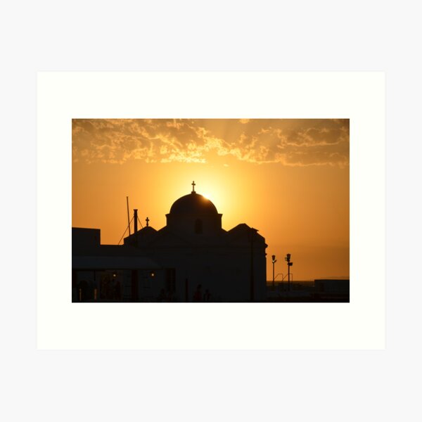 Item preview, Mykonos Sunset III designed and sold by Jamie Alexander.
